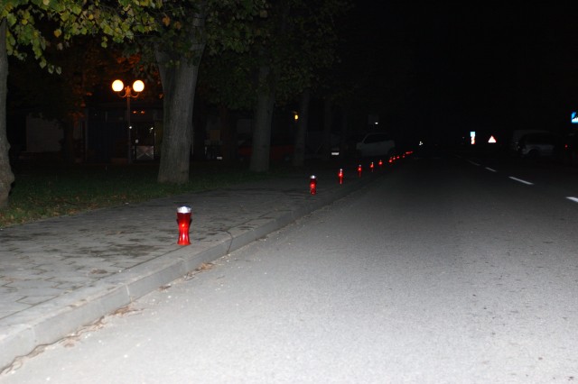 Paljenje svijeća u spomen na pad Vukovara